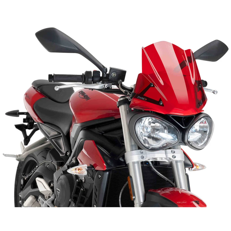 Puig 9999 Naked New Generation Sport Windshield Triumph Street Triple S (2017-) 5 Puig 9999 Naked New Generation Sport Windshield Triumph Street Triple S (2017-) - Image 5