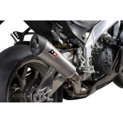 QD AAPR0060004 Tronco-Cono Slip-on Exhaust, Titanium Aprilia RSV4 1000-1100 (2018-)