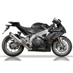 QD AAPR0060004 Tronco-Cono Slip-on Exhaust, Titanium Aprilia RSV4 1000-1100 (2018-) -MotorVision Store qd aapr0060004 tronco cono slip on exhaust image3