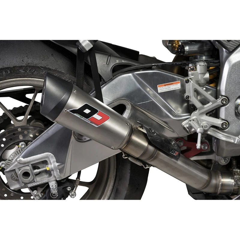 QD AAPR0060013 Gunshot Racing Slip-on Exhaust For Aprilia RSV4 1000 / 1100 (2018-) 2 QD AAPR0060013 Gunshot Racing Slip-on Exhaust For Aprilia RSV4 1000 / 1100 (2018-) - Image 2