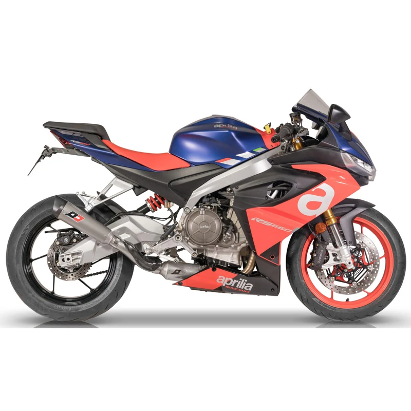 QD AAPR0080011 Gunshot Full Exhaust, Tri Cone Titanium For Aprilia RS/Tuono 660 4 QD AAPR0080011 Gunshot Full Exhaust, Tri Cone Titanium For Aprilia RS/Tuono 660 - Image 4