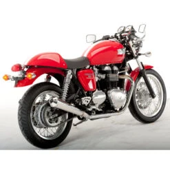 QD ATRI0120003 "MAX CONE" Exhausts For Triumph Thruxton -MotorVision Store qd atri0120003 max cone exhausts image4