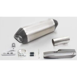 Remus 054882 088115 Hexacone Slip-on Exhaust W/Mid Pipe, Titanium For BMW R1200R/RS '15-