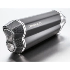 Remus 0584783 088117 Remus 8 Racing Slip-on Exhaust, Black For BMW R1200R / RS '17-