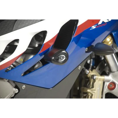 R&G Aero Style Frame Sliders, White For BMW S1000RR '10-'11 (Race Version) 1 R&G Aero Style Frame Sliders, White For BMW S1000RR '10-'11 (Race Version)