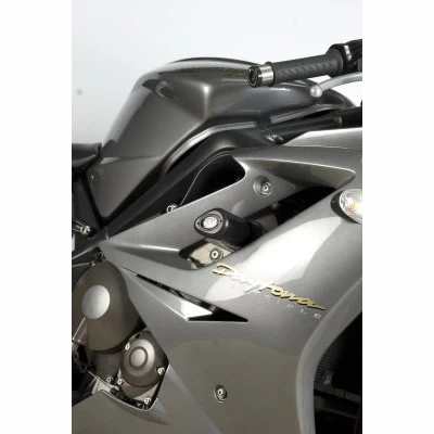 R&G Aero Style Frame Sliders "No Cut" For Triumph Daytona 675R 2 R&G Aero Style Frame Sliders "No Cut" For Triumph Daytona 675R - Image 2