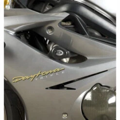 R&G Aero Style Frame Sliders "No Cut" For Triumph Daytona 675R 8 R&G Aero Style Frame Sliders "No Cut" For Triumph Daytona 675R -MotorVision Store rg aero frame sliders triumph daytona 675r 03
