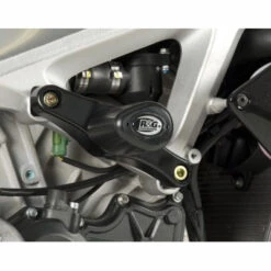 R&G Aero Style Frame Sliders For Aprilia RSV4-R, RSV4 Factory '09-10 -MotorVision Store rg aero style frame sliders aprilia rsv4 r 08