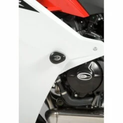 R&G Aero Style Frame Sliders White For Honda CBR600 F '11-up 6 R&G Aero Style Frame Sliders White For Honda CBR600 F '11-up -MotorVision Store rg aero style frame sliders white honda cbr600 f 02