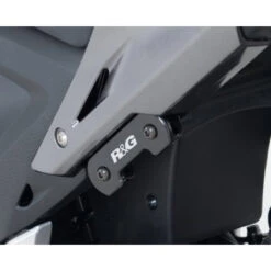 R&G BLP0029BK Foot Rest Blanking Plate For Honda CBR300R And CBR500R / CB500F