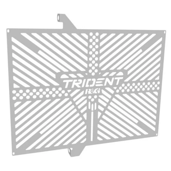 R&G BRG0027SS Branded Radiator Guards Triumph Trident 660 (2021-current) 1 R&G BRG0027SS Branded Radiator Guards Triumph Trident 660 (2021-current)