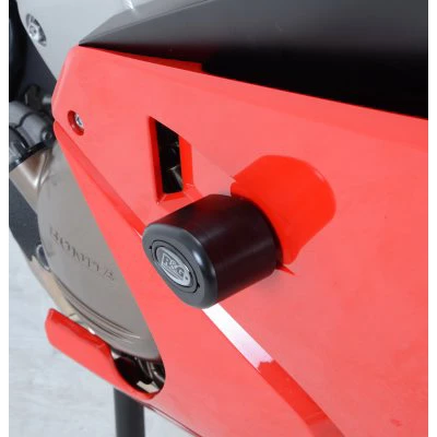 R&G CP0370.BL Classic Style Frame Sliders For Honda VFR800F Interceptor (2014-current) 6 R&G CP0370.BL Classic Style Frame Sliders For Honda VFR800F Interceptor (2014-current) - Image 6