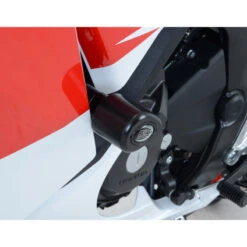 R&G CP0375.BL Aero Style Frame Sliders For Honda CBR300R (2014-current) -MotorVision Store rg cp0375 bl aero frame sliders honda cbr300r image5