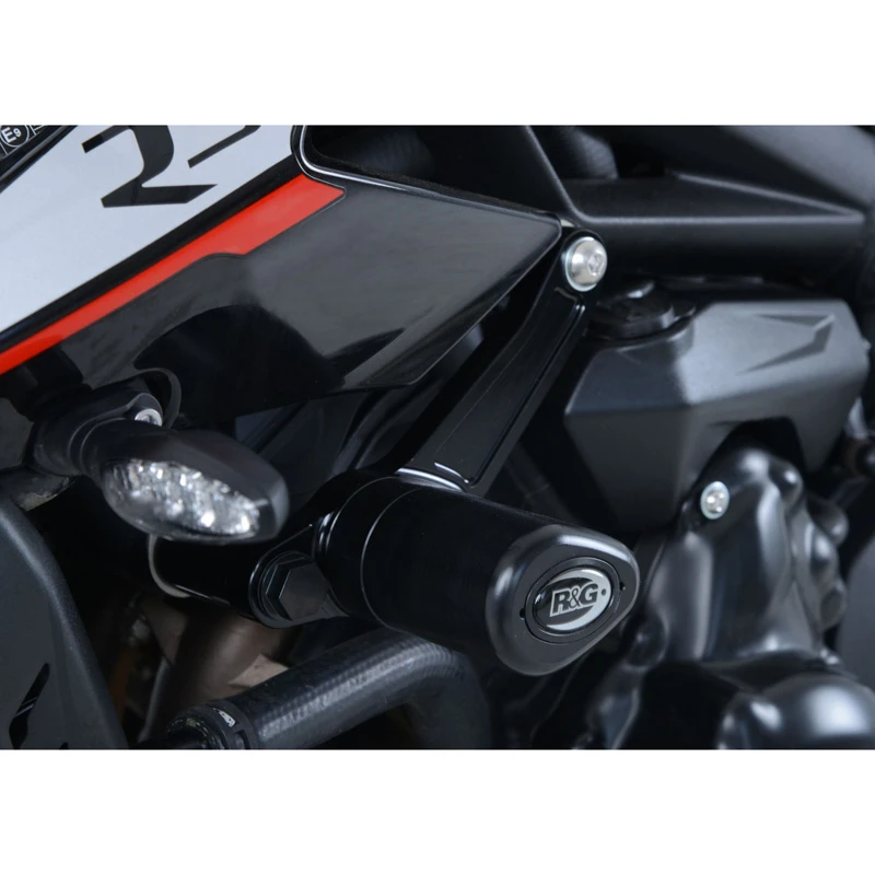 R&G CP0430BL Aero Style Frame Sliders For Triumph Street Triple R/S/RS 765 18-up 5 R&G CP0430BL Aero Style Frame Sliders For Triumph Street Triple R/S/RS 765 18-up - Image 5