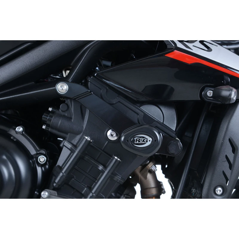 R&G CP0430BL Aero Style Frame Sliders For Triumph Street Triple R/S/RS 765 18-up 6 R&G CP0430BL Aero Style Frame Sliders For Triumph Street Triple R/S/RS 765 18-up - Image 6
