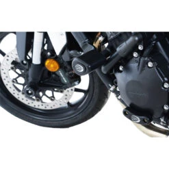 R&G CP0450BL Aero Style Crash Protectors, Black For Honda CB1000R/(+) '18-'20