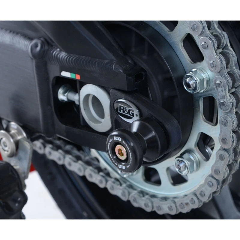 R&G CR0060BK Offset Cotton Reel Swingarm Spools For Honda CBR1000RR /SP/SP2 (2017-) 6 R&G CR0060BK Offset Cotton Reel Swingarm Spools For Honda CBR1000RR /SP/SP2 (2017-) - Image 6