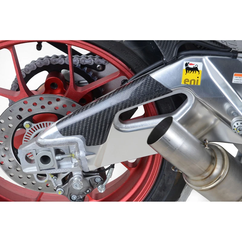R&G CSG0001C Carbon Fibre Swingarm Guard RHS RSV-4 RR/RF (2015-) / V4 Tuono R (2015-) 5 R&G CSG0001C Carbon Fibre Swingarm Guard RHS RSV-4 RR/RF (2015-) / V4 Tuono R (2015-) - Image 5