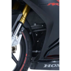 R&G DG0024BK Exhaust Header Pipe Grill For Honda CBR250RR (2017-) -MotorVision Store rg dg0024bk exhaust header pipe grill image3