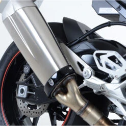 R&G EP0026BK Exhaust Protector For BMW S1000RR (2015-) -MotorVision Store rg ep0026bk exhaust protector image4