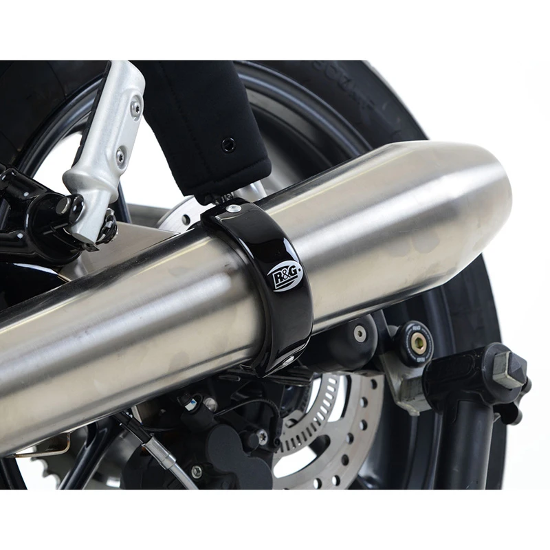 R&G EP0028BK Exhaust Protector For Triumph Street Twin (2016-current) 2 R&G EP0028BK Exhaust Protector For Triumph Street Twin (2016-current) - Image 2