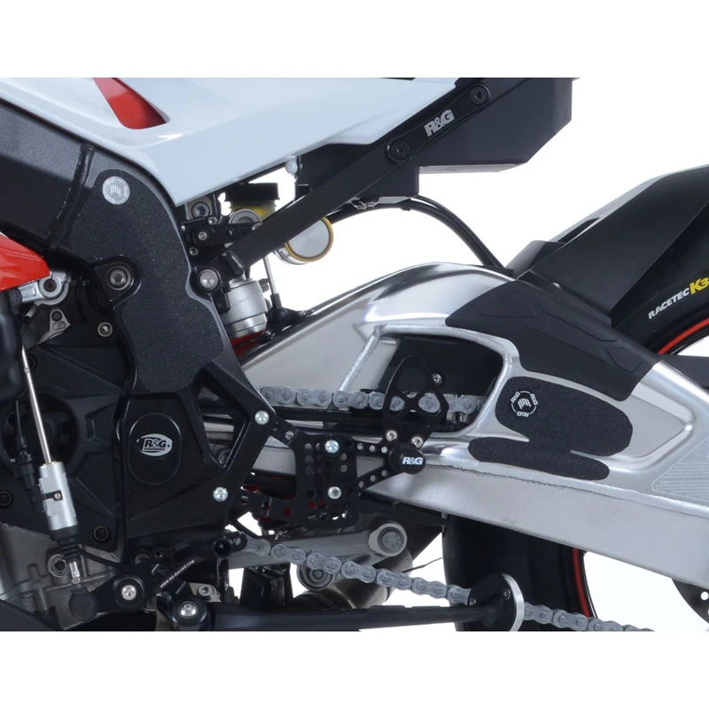 R&G EZBG102BL Eazi-Grip Boot Guard Pads For BMW S1000RR (2015-current) 2 R&G EZBG102BL Eazi-Grip Boot Guard Pads For BMW S1000RR (2015-current) - Image 2
