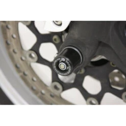 R&G FP0096BK Front Axle Sliders / Protectors For Honda VFR1200F (2010-2014)