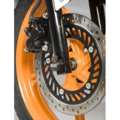 R&G FP0102BK Front Axle Sliders / Protectors For Honda Models