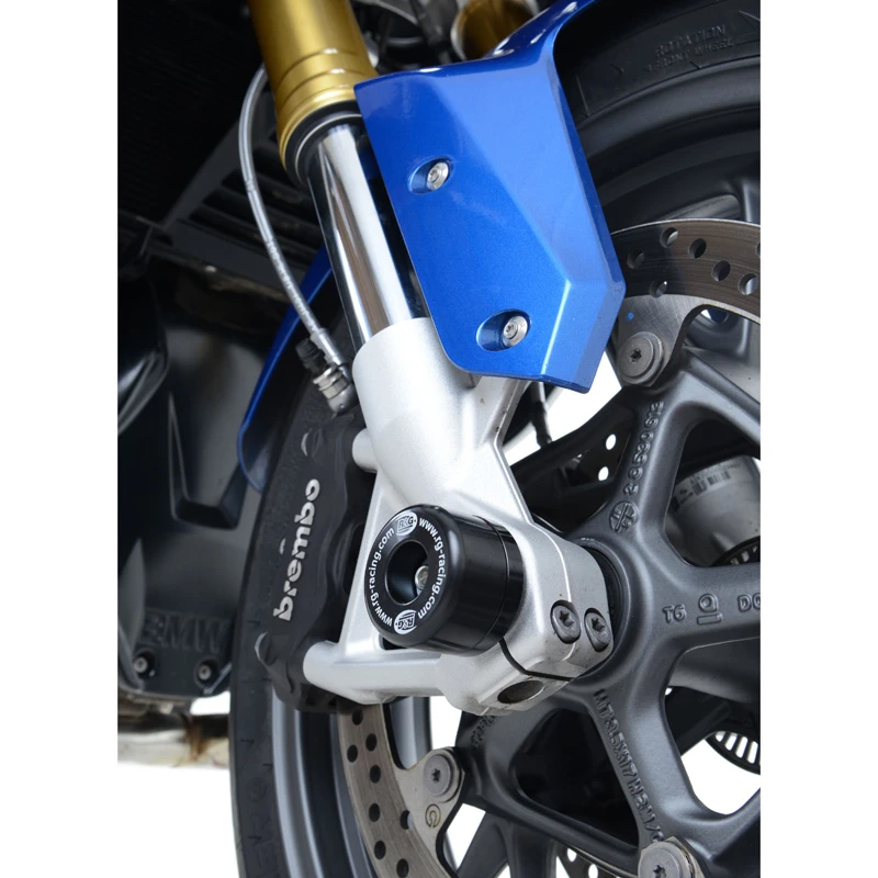 R&G FP0178BK Front Axle Sliders / Protectors For BMW R1200R / RS (2015-current) 2 R&G FP0178BK Front Axle Sliders / Protectors For BMW R1200R / RS (2015-current) - Image 2