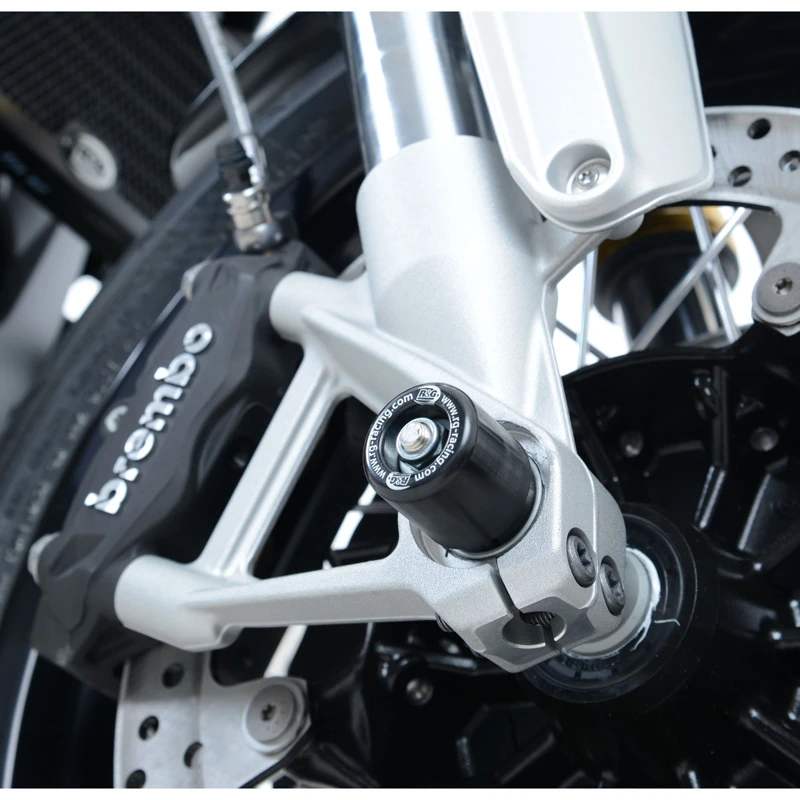 R&G FP0201BK Front Axle Sliders For BMW R NineT Scrambler, Racer, Urban GS & Pure (2017-) 4 R&G FP0201BK Front Axle Sliders For BMW R NineT Scrambler, Racer, Urban GS & Pure (2017-) - Image 4