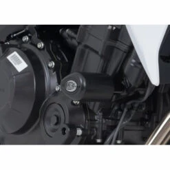 R&G Frame Sliders Aero Style For Honda CB500F / CB500X '13-up -MotorVision Store rg frame slider aero style honda cb500f 13 03