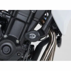 R&G Frame Sliders Aero Style For Honda CB500F / CB500X '13-up -MotorVision Store rg frame slider aero style honda cb500f 13 05