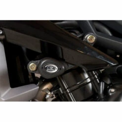 R&G Frame Slider Aero Style For Triumph Street Triple '13-'14 -MotorVision Store rg frame slider aero style triumph street triple 03