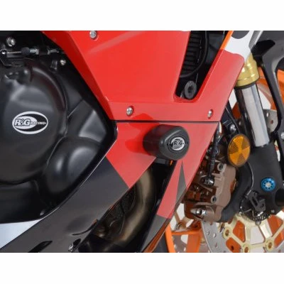 R&G Frame Slider Aero Style For Honda CBR600RR '13-up White 2 R&G Frame Slider Aero Style For Honda CBR600RR '13-up White - Image 2