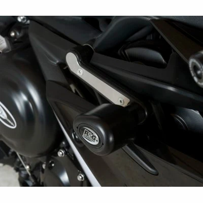 R&G Frame Slider Aero Style Road Version For Triumph 675 Daytona '13-up White 3 R&G Frame Slider Aero Style Road Version For Triumph 675 Daytona '13-up White - Image 3