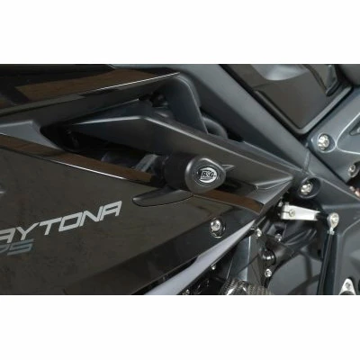 R&G Frame Slider Aero Style Road Version For Triumph 675 Daytona '13-up 1 R&G Frame Slider Aero Style Road Version For Triumph 675 Daytona '13-up