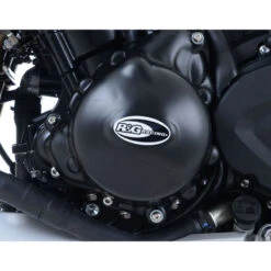 R&G KEC0077BK Engine Case Covers For Triumph Street Triple RX (2015-2016) -MotorVision Store rg kec0077bk engine case covers pair image3