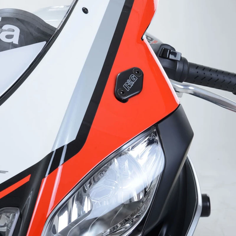 R&G MBP0006BK Mirror Blanking Plates For Aprila RSV4 & RSV4 1100 Factory (2019-) 3 R&G MBP0006BK Mirror Blanking Plates For Aprila RSV4 & RSV4 1100 Factory (2019-) - Image 3