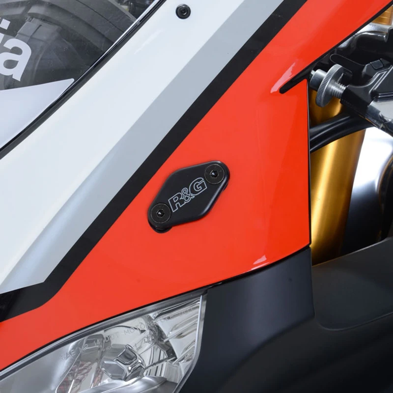 R&G MBP0006BK Mirror Blanking Plates For Aprila RSV4 & RSV4 1100 Factory (2019-) 7 R&G MBP0006BK Mirror Blanking Plates For Aprila RSV4 & RSV4 1100 Factory (2019-) - Image 7
