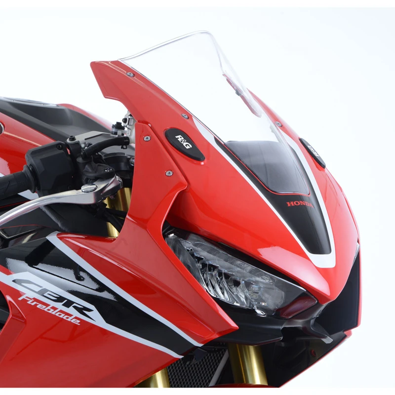 R&G MBP0025BK Mirror Blanking Plates For Honda CBR1000RR /SP/SP2 (2017-) 2 R&G MBP0025BK Mirror Blanking Plates For Honda CBR1000RR /SP/SP2 (2017-) - Image 2