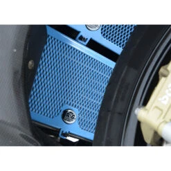 R&G OCG0005.BLUE Oil Cooler Guard For BMW S1000RR 11-17, HP4, S1000R And S1000XR -MotorVision Store rg ocg0005 blue oil cooler guard s1000rr hp4 image3