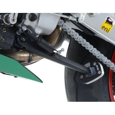 R&G PKS0081SI Kickstand Shoe For Aprilia RSV4 / RR / RF (2015-current) 2 R&G PKS0081SI Kickstand Shoe For Aprilia RSV4 / RR / RF (2015-current) - Image 2