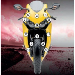 R&G SCPHON005 Paint Protection Film For Honda CBR1000RR (2008-2011) 9 R&G SCPHON005 Paint Protection Film For Honda CBR1000RR (2008-2011) -MotorVision Store rg racing scphon005 paint protection film image5