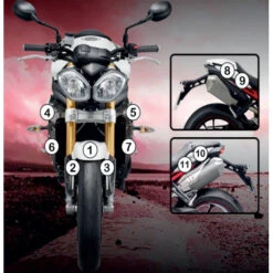 R&G SCPTRI001 Paint Protection Film For Triumph Speed Triple / R / S '11-'17 9 R&G SCPTRI001 Paint Protection Film For Triumph Speed Triple / R / S '11-'17 -MotorVision Store rg racing scptri001 paint protection film image5