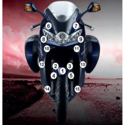 R&G SCPTRI002 Second Skin Paint Protection Film For Triumph Sprint GT (2010-2013) -MotorVision Store rg racing scptri002 paint protection film image5