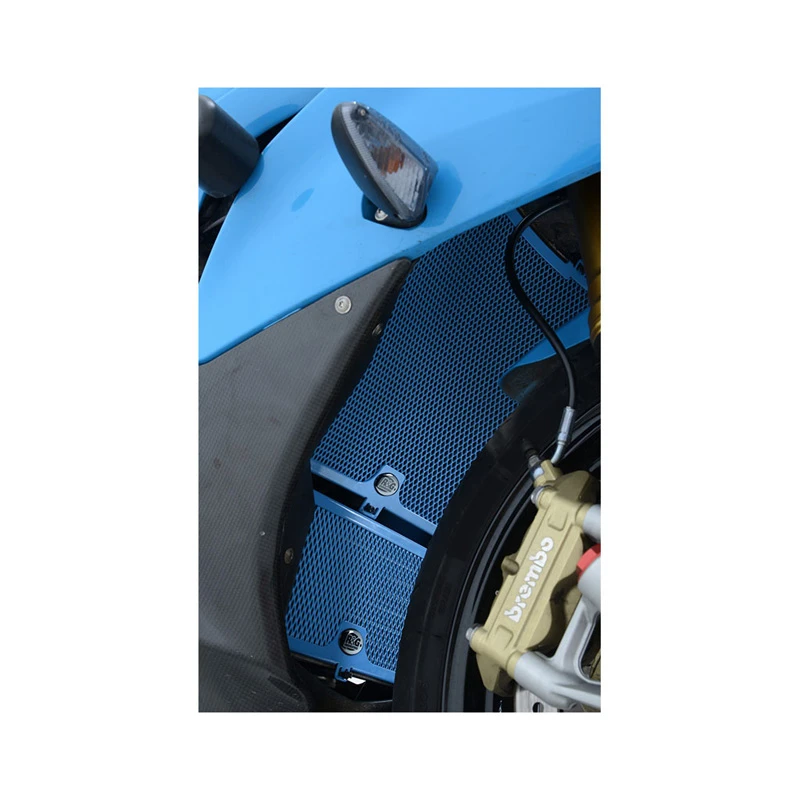 R&G RAD0087BLUE Radiator Guard For BMW S1000RR '10-'14 / HP4/S1000R (2014-2016) 2 R&G RAD0087BLUE Radiator Guard For BMW S1000RR '10-'14 / HP4/S1000R (2014-2016) - Image 2