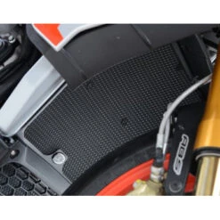 R&G RAD0192 Radiator Guard For Aprilia RSV4 RF / RR (2015-) & Tuono V4 (2016-) 7 R&G RAD0192 Radiator Guard For Aprilia RSV4 RF / RR (2015-) & Tuono V4 (2016-) -MotorVision Store rg rad0192 radiator guard image3