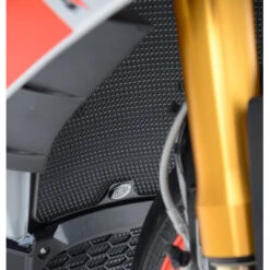 R&G RAD0192 Radiator Guard For Aprilia RSV4 RF / RR (2015-) & Tuono V4 (2016-) 8 R&G RAD0192 Radiator Guard For Aprilia RSV4 RF / RR (2015-) & Tuono V4 (2016-) -MotorVision Store rg rad0192 radiator guard image4