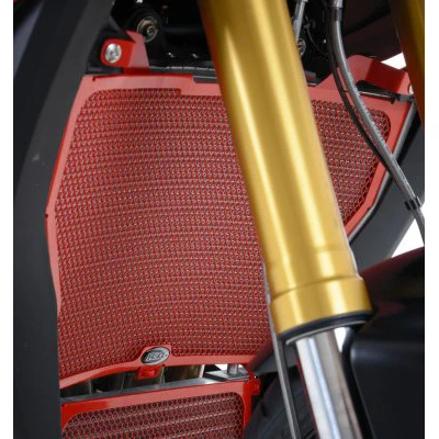 R&G RAD0195RE Radiator Guard, Red For BMW S1000XR (2015-current) 2 R&G RAD0195RE Radiator Guard, Red For BMW S1000XR (2015-current) - Image 2