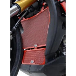 R&G RAD0195RE Radiator Guard, Red For BMW S1000XR (2015-current) 7 R&G RAD0195RE Radiator Guard, Red For BMW S1000XR (2015-current) -MotorVision Store rg rad0195re radiator guard red s1000xr image4